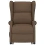 Sillón de masaje elevable de tela marrón de , Sillones de masaje eléctricos - Ref: Foro24-289744, Precio: 353,04 €, Descuento: %