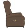 Sillón de masaje elevable de tela marrón de , Sillones de masaje eléctricos - Ref: Foro24-289744, Precio: 353,04 €, Descuento: %