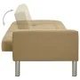 Synthetic leather sofa bed in cappuccino color. by , Sofas - Ref: Foro24-323622, Price: 321,70 €, Discount: %
