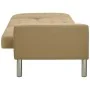 Synthetic leather sofa bed in cappuccino color. by , Sofas - Ref: Foro24-323622, Price: 321,70 €, Discount: %
