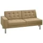 Synthetic leather sofa bed in cappuccino color. by , Sofas - Ref: Foro24-323622, Price: 321,70 €, Discount: %