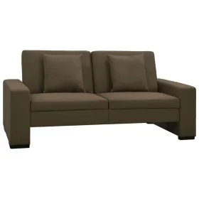 Brown faux leather sofa bed by , Sofas - Ref: Foro24-323617, Price: 270,22 €, Discount: %