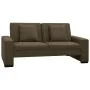 Sofá cama de cuero artificial marrón de , Sofás - Ref: Foro24-323617, Precio: 270,18 €, Descuento: %