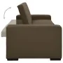 Braunes Kunstlederschlafsofa von , Sofas - Ref: Foro24-323617, Preis: 270,22 €, Rabatt: %
