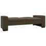 Sofá cama de cuero artificial marrón de , Sofás - Ref: Foro24-323617, Precio: 270,18 €, Descuento: %