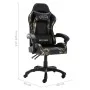 Black and camouflage synthetic leather gaming chair by , Office chairs - Ref: Foro24-320095, Price: 144,62 €, Discount: %