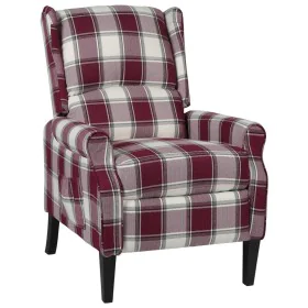 Red fabric reclining armchair by , Armchairs - Ref: Foro24-329310, Price: 174,81 €, Discount: %