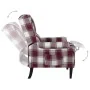 Roter Stoff-Liegesessel von , Sessel - Ref: Foro24-329310, Preis: 174,80 €, Rabatt: %