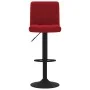 Samt-Küchenhocker in Weinrot von , Küchenhocker - Ref: Foro24-334300, Preis: 76,97 €, Rabatt: %