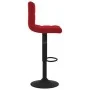 Taburete de cocina de terciopelo color vino tinto de , Taburetes de cocina - Ref: Foro24-334300, Precio: 76,92 €, Descuento: %