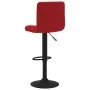 Samt-Küchenhocker in Weinrot von , Küchenhocker - Ref: Foro24-334300, Preis: 76,97 €, Rabatt: %