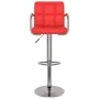 Küchenhocker 2 Stück Kunstleder Rot von , Küchenhocker - Ref: Foro24-334595, Preis: 146,51 €, Rabatt: %