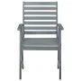 Gartenesszimmerstühle 3 Stück Massivholz Akazie und Kissen von , Gartenstühle - Ref: Foro24-3064433, Preis: 277,62 €, Rabatt: %