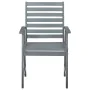 Gartenesszimmerstühle 3 Stück Massivholz Akazie und Kissen von , Gartenstühle - Ref: Foro24-3064444, Preis: 284,79 €, Rabatt: %