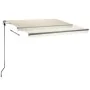 Automatisches Markisentuch mit Wind-LED-Sensor in Cremefarbe, 300x250 cm. von , Markisen - Ref: Foro24-3069712, Preis: 561,89...
