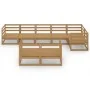 Gartenmöbel 8-teilig in Honigbraun Massivholz Kiefer von , Gartensets - Ref: Foro24-3075657, Preis: 532,06 €, Rabatt: %