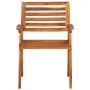 Garden chairs 8 units solid teak wood with cushions by , Garden chairs - Ref: Foro24-3075203, Price: 704,68 €, Discount: %