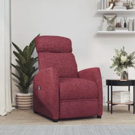 Elevating armchair in burgundy fabric by , Armchairs - Ref: Foro24-329608, Price: 315,56 €, Discount: %