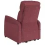 Elevating armchair in burgundy fabric by , Armchairs - Ref: Foro24-329608, Price: 315,56 €, Discount: %