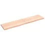 Solid untreated oak wood table top 220x50x(2-6) cm by , Table tops - Ref: Foro24-3156341, Price: 152,99 €, Discount: %