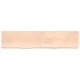 Solid untreated oak wood table top 220x50x(2-6) cm by , Table tops - Ref: Foro24-3156341, Price: 152,99 €, Discount: %