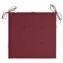 Garden chairs and cushions, 6 units, solid acacia wood. by , Garden chairs - Ref: Foro24-3078160, Price: 438,70 €, Discount: %