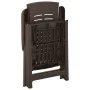 Liegestühle für den Garten 2 Stück Kunststoff mokkafarben von vidaXL, Gartenstühle - Ref: Foro24-315832, Preis: 170,97 €, Rab...
