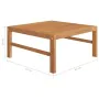 Set de muebles de jardín 6 pzas madera de teca y cojines crema de , Conjuntos de jardín - Ref: Foro24-3087200, Precio: 740,16...