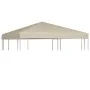 Gazebo canopy 310 g/m² 3x3 m beige by , Covers for tents and gazebos - Ref: Foro24-44778, Price: 105,27 €, Discount: %
