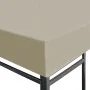 Gazebo canopy 310 g/m² 3x3 m beige by , Covers for tents and gazebos - Ref: Foro24-44778, Price: 105,27 €, Discount: %