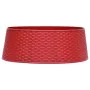 Red Christmas tree skirt Ø65x19.5 cm by , Christmas tree footmuff - Ref: Foro24-331301, Price: 21,85 €, Discount: %