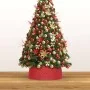 Falda del árbol de Navidad roja Ø65x19,5 cm de , Cubrepié del árbol de Navidad - Ref: Foro24-331301, Precio: 22,31 €, Descuen...