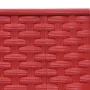 Red Christmas tree skirt Ø65x19.5 cm by , Christmas tree footmuff - Ref: Foro24-331301, Price: 21,85 €, Discount: %
