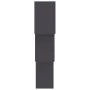 Estante de pared de cubo madera contrachapada gris 68x15x68cm de , Estantes y estanterías - Ref: Foro24-800272, Precio: 25,60...