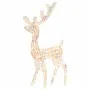 Rentier-Weihnachtsschmuck aus farbigem Acryl mit 140 LEDs, 120 cm. von , Weihnachtsbeleuchtung - Ref: Foro24-329784, Preis: 1...