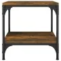 Mesa auxiliar madera contrachapada roble ahumado 40x40x40 cm de , Mesas de centro - Ref: Foro24-819381, Precio: 42,07 €, Desc...