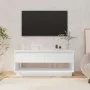 Fernsehmöbel aus weißem glänzendem Sperrholz 102x41x44 cm von , TV-Möbel - Ref: Foro24-809491, Preis: 72,60 €, Rabatt: %