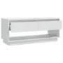 Mueble para TV madera contrachapada blanco brillo 102x41x44 cm de , Muebles TV - Ref: Foro24-809491, Precio: 72,60 €, Descuen...
