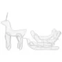 Christmas reindeer and sleigh with 432 LED mesh by , Christmas lights - Ref: Foro24-329816, Price: 83,44 €, Discount: %