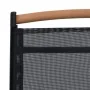 Folding garden chairs 2 units aluminum and black textilene by , Garden chairs - Ref: Foro24-41732, Price: 162,33 €, Discount: %