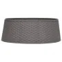 Brown Christmas tree skirt Ø65x19.5 cm by , Christmas tree footmuff - Ref: Foro24-331303, Price: 26,78 €, Discount: %