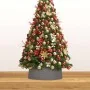 Brown Christmas tree skirt Ø65x19.5 cm by , Christmas tree footmuff - Ref: Foro24-331303, Price: 26,78 €, Discount: %