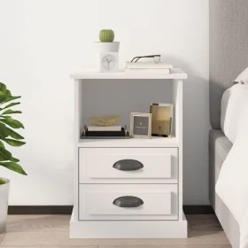 Weißer Nachttisch 43x36x60 cm von , Nachttische - Ref: Foro24-816328, Preis: 64,65 €, Rabatt: %