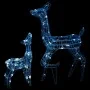Family of Christmas reindeer in cold white acrylic with 160 LEDs by , Christmas lights - Ref: Foro24-329790, Price: 113,61 €,...