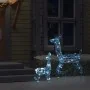 Family of Christmas reindeer in cold white acrylic with 160 LEDs by , Christmas lights - Ref: Foro24-329790, Price: 113,61 €,...