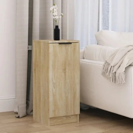 Eichenholz-Sideboard aus Sperrholz Sonoma 30x30x70 cm von , Sideboards - Ref: Foro24-811139, Preis: 51,34 €, Rabatt: %