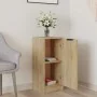 Oak Sonoma plywood sideboard 30x30x70 cm by , Sideboards - Ref: Foro24-811139, Price: 51,34 €, Discount: %