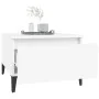 Mesa auxiliar de madera contrachapada blanco 50x46x35 cm de , Mesas auxiliares - Ref: Foro24-819516, Precio: 28,71 €, Descuen...