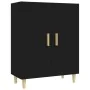Schwarzer Sperrholz-Sideboard 70x34x90 cm von , Sideboards - Ref: Foro24-812097, Preis: 81,22 €, Rabatt: %