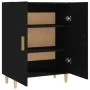 Schwarzer Sperrholz-Sideboard 70x34x90 cm von , Sideboards - Ref: Foro24-812097, Preis: 81,22 €, Rabatt: %